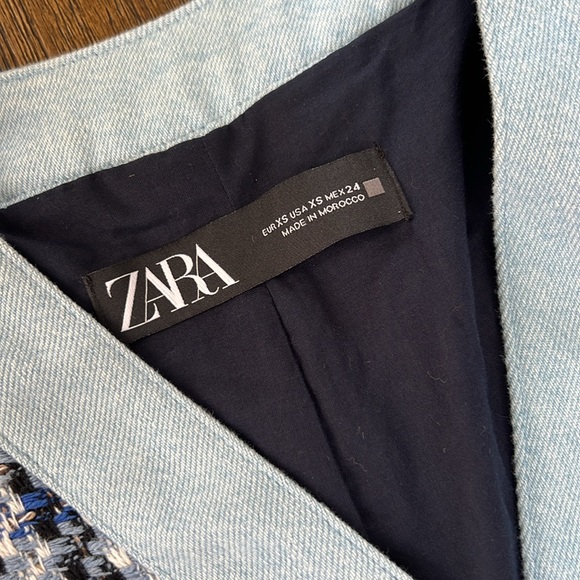 Zara Tweed Mini Dress - Picture 3 of 6